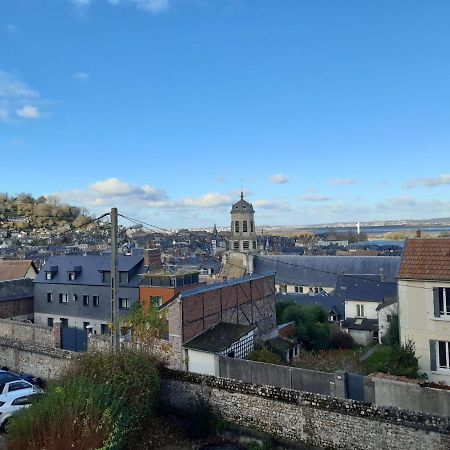 Vue Sur Seine Et Honfleur Leilighet Eksteriør bilde