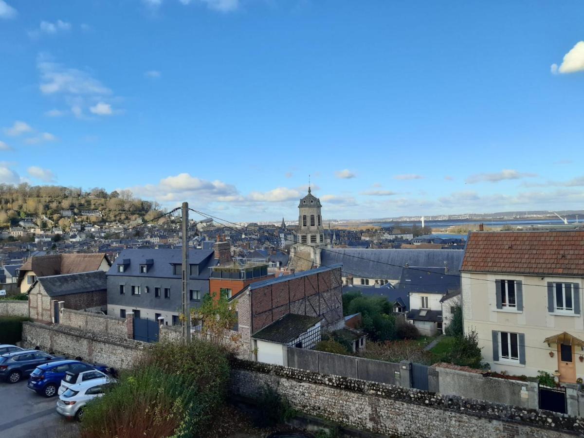 Vue Sur Seine Et Honfleur Leilighet Eksteriør bilde